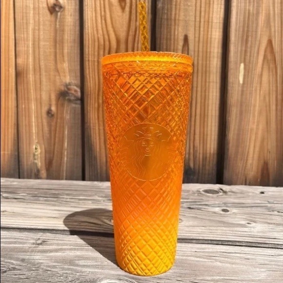 Starbucks Accessories Starbucks Mango Jeweled Tumbler Poshmark